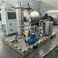 Sécheur à vide horizontal industriel 100L en acier inoxydable SS304 pour produits chimiques de laboratoire, avec pales à herse