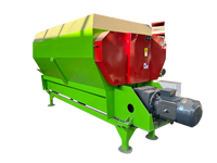 Mélangeur d'aliments TMR 9JGW-5, machine de traitement des aliments à axe unique horizontal, équipement de coupe d'herbe pas cher pour bovins, moutons, vaches, OEM/ODM