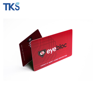 Tarjeta de Protección RFID Económica |   Protector de Tarjeta de Crédito con Logotipo Personalizado - Inserto de Cartera con Bloqueo NFC, Seguridad Anti-Skimming con Prueba EMI - Product Image 3
