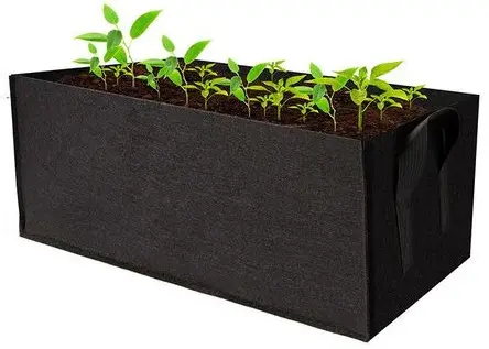 Felt Fabric Garden Vegetable Grow Bags Fabric Grow Bags Recyclable Plant Grow PP Nonwoven Nursery Bag