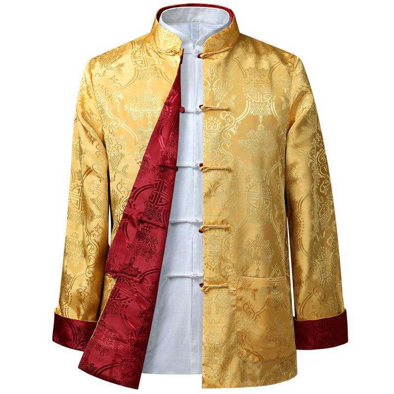 Men Traditional Chinese Clothing Tang Suits Kung Fu