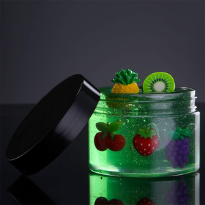 30ml/60ml/120ml/150ml/200ml/250ml/300ml/500ml/1000ml nhựa PET Pha Lê Bùn container Jar có nắp đậy - Product Image 2