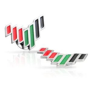 The Emirates UAE 50 Years National Brand Logo customized service Enamel Magnetic Pin Badges