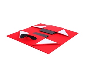 Portable Double Wine <b>Bottle</b> <b>Box</b> | Rigid Magnetic Folding Case Sponge Lining Vanishing Printing Paperboard Material for Vineyard - Product Image 4
