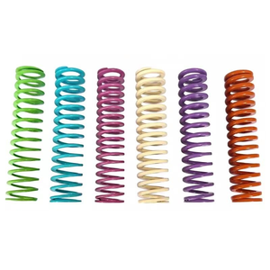 สปริงแม่พิมพ์เหล็กอัลลอยน้ำหนักเบากำลังสูงหกสีสามารถบีบอัดได้ง่ายและทนต่ออุณหภูมิสูง - Product Image 2