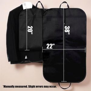 Sac de rangement personnalisé en tissu écologique pour costumes homme, robes de mariée femme, avec logo - Product Image 2