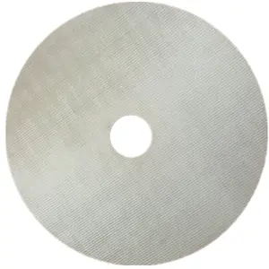 Customer Size Stainless Steel Wire Weaving Mesh Filter Disc Round Shape Filter With Hole