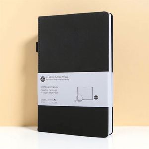 Promotion Cheap Bulk Custom Logo PP Hardcover Leather Notebooks Personalized <b>Notepad</b> Journal 100 Sheets Color Pages - Product Image 3