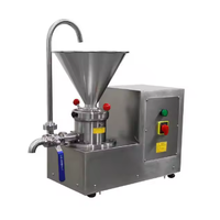 Broyeur à colloides en acier inoxydable JMS-60, machine à broyer le chili, le sésame, le tahini, machine à faire du beurre de cacahuètes