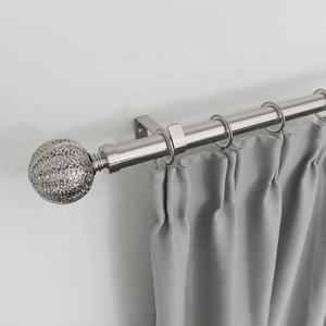 Haute qualité <span class=keywords><strong>extensible</strong></span> <span class=keywords><strong>tringle</strong></span> à rideau en métal rideaux finale - Product Image 3