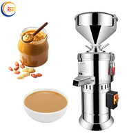Petite machine à moudre le beurre d'arachide à tige prix machine à moudre la sauce tomate, les noix, le chocolat et le colloïde.