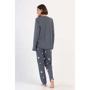 Pyjama en interlock pour femmes, taille XXL, vêtements de nuit confortables - Product Image 1