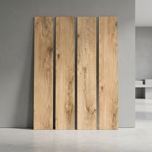 Briquete de Porcelana con Aspecto de Madera Color Tan de 200x1200mm, con Superficie Antideslizante - Product Image 2