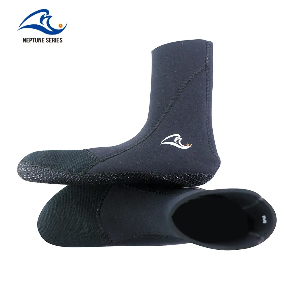 Мужская обувь для водных видов спорта 5 мм неопреновые носки для дайвинга нескользящая обувь для плавания серфинга ботинки для дайвинга