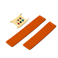 Bracelet en silicone à ions négatifs en acier inoxydable, magnétique, personnalisé, avec logo, bracelet de poignet, bracelet de montre, fabrication en usine, bijoux de mode sains