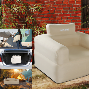 Открытый воздушный диван автоматический со встроенным воздушным насосом портативный ПВХ надувной шезлонг мебель воздушный диван умный надувной диван-кровать - Product Image 5