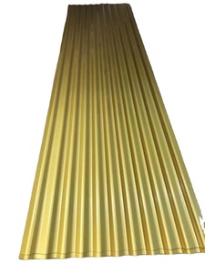 Lamiera per Tetti in Ferro Rivestita in Ardesia Grigia IBR 0,4mm 24 Gauge Acciaio Composito per Calcestruzzo Ondulato Preverniciato Zincato - Product Image 5