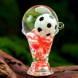 Llavero de acrílico al por mayor para fútbol, ideal para premios de torneos deportivos, recuerdos de fiestas, premios para ganadores de partidos de fútbol y decoración. - Product Image 5
