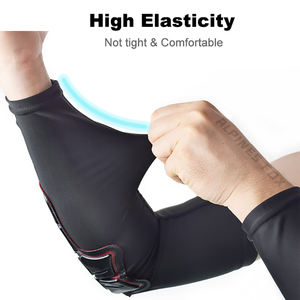 Respirant Anti-chute Moto Genouillères Coudières Haute Élasticité Motocross <span class=keywords><strong>Genouillère</strong></span> DH VTT Vélo Moto Manches Genouillères - Product Image 6