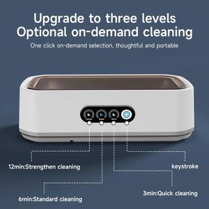 Limpiador Ultrasónico de Gran Capacidad Ajustable de 650 ml, Rápido y Potente, para Joyas, Pulseras, Gafas, Máquina de Limpieza de Joyas para el Hogar - Product Image 3