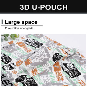 Novedad 2025, Ropa Interior Deportiva Ajustada Personalizada para Hombre, Transpirable, de Seda de Leche, Estampada, de Spandex y Poliéster, Tejida al por Mayor - Product Image 4