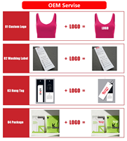 Ensemble de yoga 2 pièces personnalisé avec logo, soutien-gorge de sport à fort impact découpé couleur chair et pantalon de yoga évasé à jambe droite, ensemble de fitness pour femme
