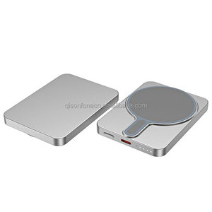 Cargador de Baterí<span class=keywords><strong>a</strong></span> Portátil Mini, Módulo de Banco de Energí<span class=keywords><strong>a</strong></span> Inalámbrico de 5000 mAh/10000 mAh, Cargador Magnético Rápido PD de 20 W, Banco de Energí<span class=keywords><strong>a</strong></span> Seguro para iPhone - Product Image 3