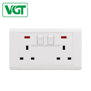 <strong>Butt</strong> Light <strong>Plug</strong> VGT CV13 OEM 250V British Standard 13A <strong>UK</strong> 3 Pin Electrical <strong>Plug</strong>,wall Socket <strong>Plug</strong> Switch and Socket Manufacture - Product Image 5