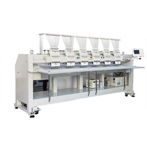 Máquina de Bordar Industrial de <span class=keywords><strong>6</strong></span> Cabezales a <span class=keywords><strong>Precio</strong></span> de Fábrica, Computarizada, para Bordar en Plano/Gorras/Camisetas, de Alta Velocidad - Product Image 1