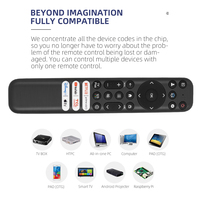 Convient à la télécommande vocale TCL TV RC813 RC902V FMR2 FMR4 5 7 6 9