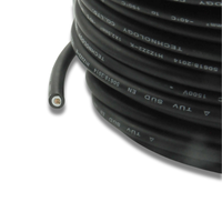 Câble cc 6mm Pv fil 6mm câble électrique câble photovoltaïque en cuivre étain pour panneau solaire