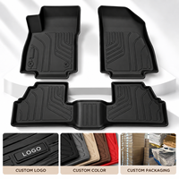 Tapis de sol auto en TPE robuste, à plateau profond, toutes saisons, imperméables, doublures de voiture OEM, vente en gros d'usine pour Chevrolet Trax 2014+ 2024+