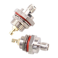 Connecteur femelle étanche IP67, adaptateur de traversée fileté M10/M12/M16/M20 pour boîtier extérieur de pont AP, câble d'extension RF