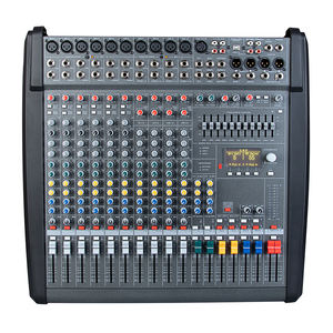 เครื่องขยายเสียง OEM DMX1400 ระดับมืออาชีพ กำลังขับ 1000 วัตต์ *2 ช่องสัญญาณ 14 ช่อง สำหรับดีเจ คาราโอเกะ พร้อมเครื่องขยายเสียงในตัว - Product Image 1