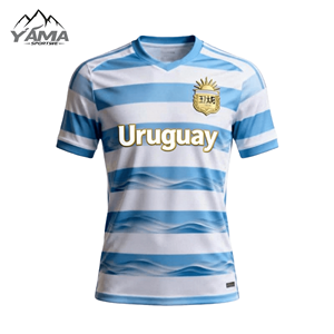 Camiseta de Fútbol Personalizada con Nombre y Números de Equipo para Hombre, para 2026, 100% Poliéster, Impresión por Transferencia de Calor, Transpirable, de Secado Rápido, Corta - Product Image 4