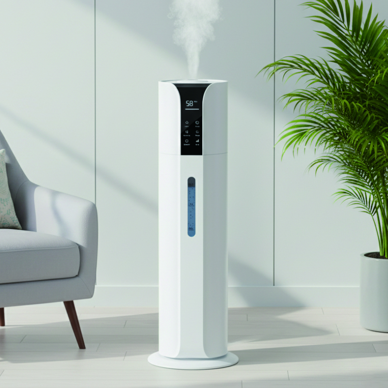 Smart Electric 9L Ultrasonic Standing Humidifier With Aromatherapy For Babyroom And Household Use 1 Year Warranty