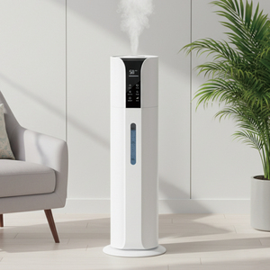 Pelembap udara berdiri ultrasonik pintar, melembabkan Hawa dengan aromaterapi untuk kamar bayi dan rumah tangga garansi 1 tahun - Product Image 1