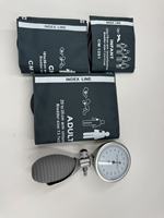 Tensiomètre vétérinaire SZMIQU, tensiomètre manuel avec brassards pour adultes, nourrissons et enfants, réutilisable, certifié CE