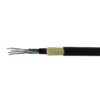Kabel Serat Optik Fibra Adss 48 Core Berkualitas Baik untuk Luar Ruangan, Tipe Self-supporting, Harga 1km