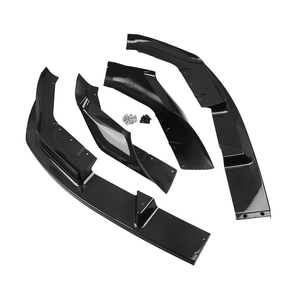 Pour <span class=keywords><strong>BMW</strong></span> <span class=keywords><strong>F90</strong></span> <span class=keywords><strong>M5</strong></span> <span class=keywords><strong>Competition</strong></span> 2018-2020 Kit de carrosserie de lèvre de séparateur de becquet de pare-chocs avant - Product Image 3