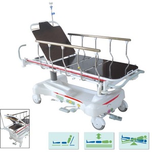 Cama de Reanimación Hidráulica Joyful Abundance SLV-B4308 con Barandilla y Plataforma para Radiografías para Uso Hospitalario - Product Image 4