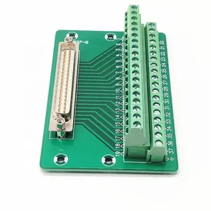DB37-G11 D Sub 37 Pin Connectoren Mannelijke Socket Terminal Blok Breakout Board Adapter Signaalmodule