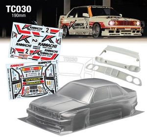 Coque de <span class=keywords><strong>voiture</strong></span> transparente E30 M3, pour <span class=keywords><strong>Tamiya</strong></span> kyosho HPI HSP <span class=keywords><strong>1</strong></span>/<span class=keywords><strong>10</strong></span> RC, carrosserie automobile tout-terrain - Product Image 4