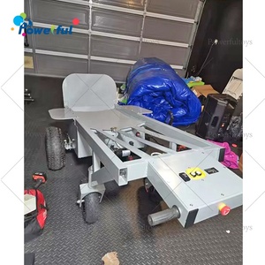 移动式充气蹦床电动手推车简易汽车拖车手推式托盘车适用于充气游戏 - Product Image 6