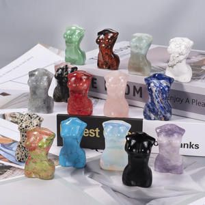 Fabricante al por mayor Maniquí femenino Obra DE ARTE Transfronteriza Venta caliente Cristal semiprecioso natural - Product Image 4