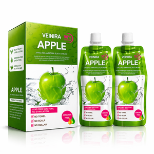 Crema Colorante Idratante per Capelli Neri Senza <span class=keywords><strong>Ammoniaca</strong></span> con Olio di Argan e Aloe Vera, Ripara i Capelli Secchi e Copre le Radici Grigie - Product Image 2