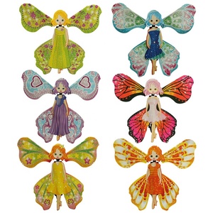 New Dinosaur Fairy Great Surprise Gift Wind Up Butterfly Toy Magic Flying Butterfly per regali di nozze e compleanno - Product Image 2