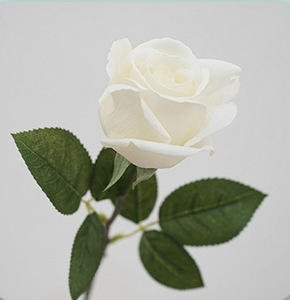 <span class=keywords><strong>Rosas</strong></span> <span class=keywords><strong>rojas</strong></span> artificiales de plástico, <span class=keywords><strong>rosas</strong></span> de un solo Color, mezcla - Product Image 2
