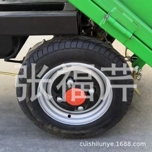 Rueda Agrícola Sólida 300-8 de Acero y Goma, Pieza de Repuesto para Carretilla - Product Image 4