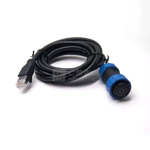 Waterproof SP13 SP16 SP17 SP21 IP68 Cable Connector 3 Pin 9 Pin Power Plug with Cable Connector
